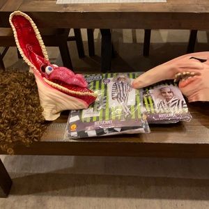 Beetlejuice costumes.